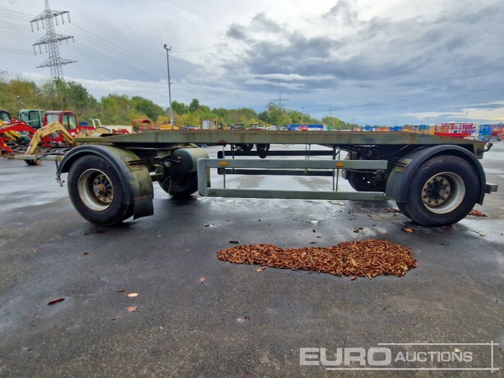 1992 RCA1850-65HE Twin Axle Container Trailer, max.18000 kg (German Reg. Docs. Available) - Роло/ Подизач приколка: слика 2 1992 RCA1850-65HE Twin Axle Container Trailer, max.18000 kg (German Reg. Docs. Available) - Роло/ Подизач приколка: слика 2