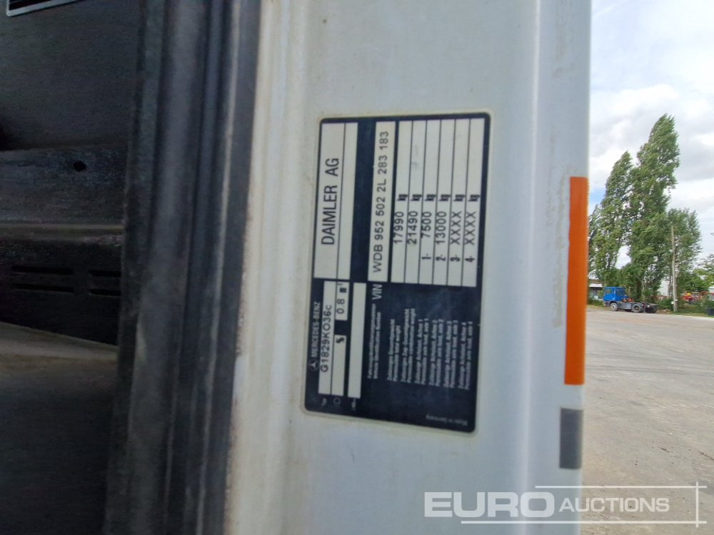 Возило за метење 2002 Mercedes Axor 1829: слика 34