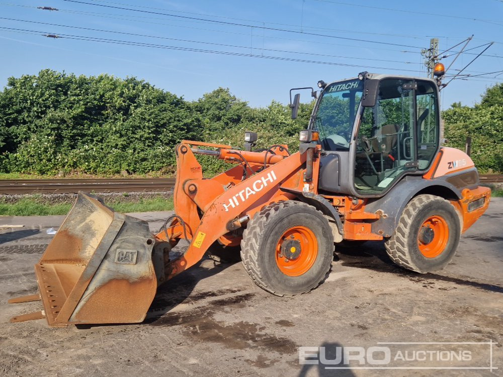 2010 Hitachi ZW95 - Натоварувач на тркала: слика 1 2010 Hitachi ZW95 - Натоварувач на тркала: слика 1