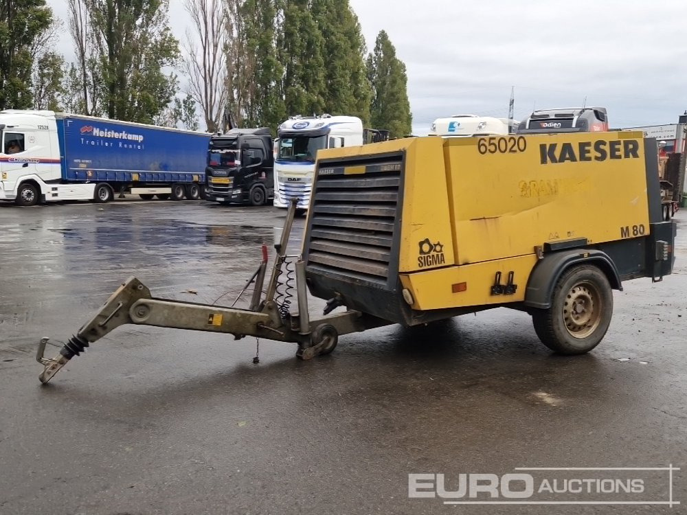2010 Kaeser M80 265CFM - Компресор за воздух: слика 1 2010 Kaeser M80 265CFM - Компресор за воздух: слика 1