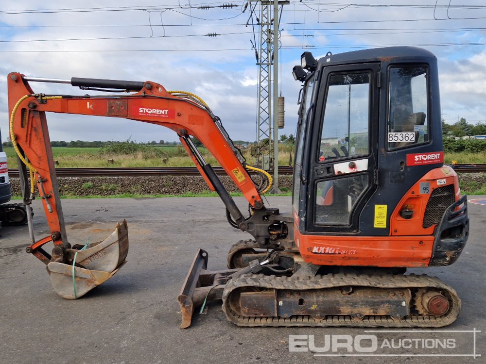 2012 Kubota KX101-3A3 - Мини багер: слика 2 2012 Kubota KX101-3A3 - Мини багер: слика 2