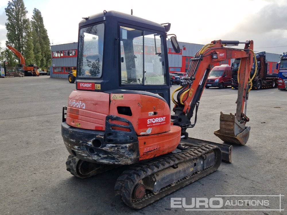 2012 Kubota KX101-3A3 - Мини багер: слика 5 2012 Kubota KX101-3A3 - Мини багер: слика 5