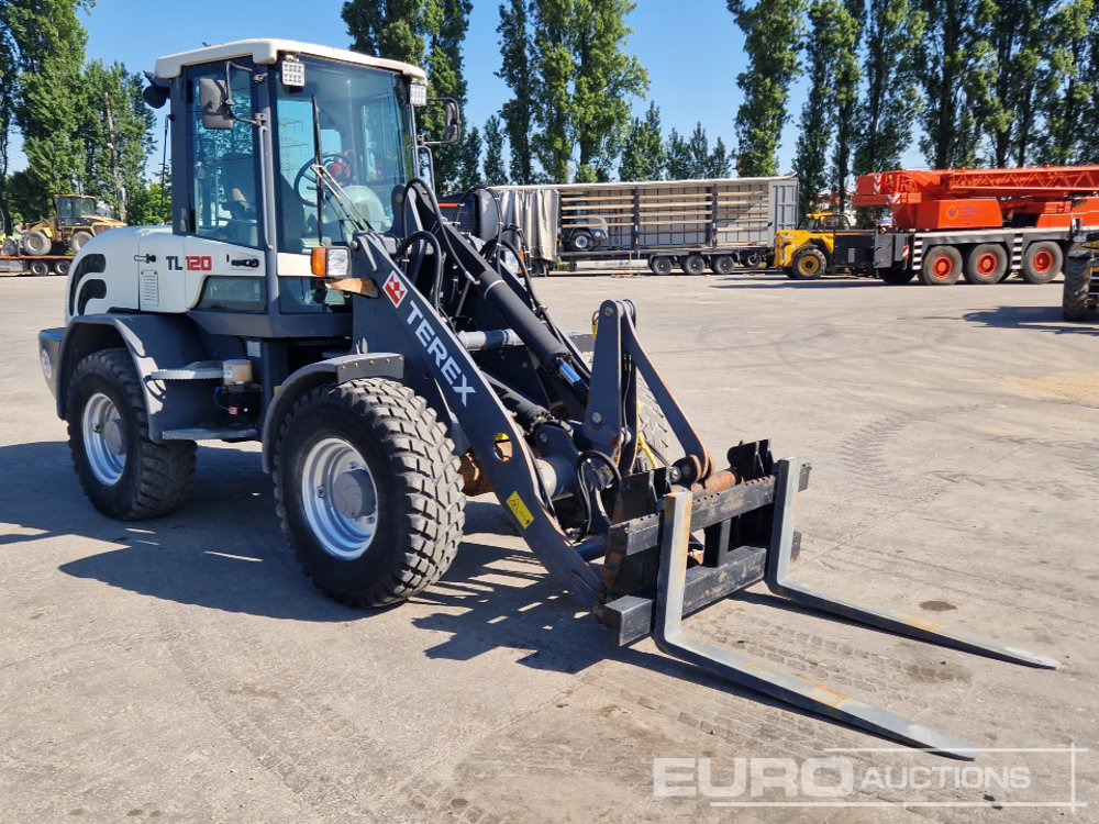 Натоварувач на тркала 2012 Terex TL120: слика 7