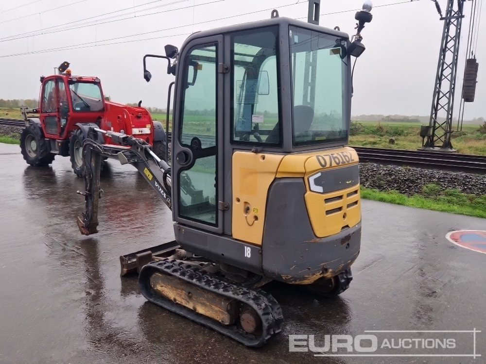 2012 Volvo EC18 - Мини багер: слика 3 2012 Volvo EC18 - Мини багер: слика 3