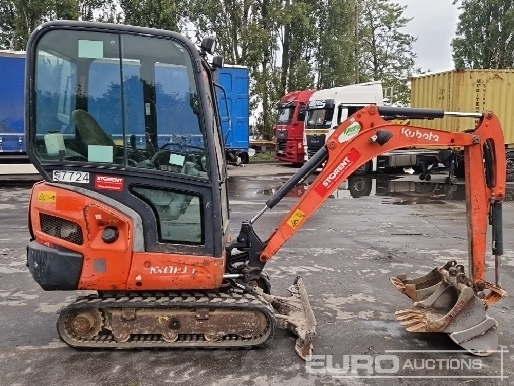 2013 Kubota KX019-4 - Мини багер: слика 5 2013 Kubota KX019-4 - Мини багер: слика 5