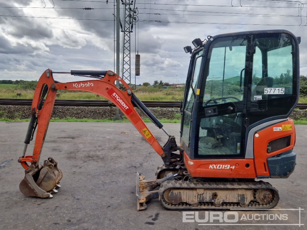 2013 Kubota KX019-4 - Мини багер: слика 2 2013 Kubota KX019-4 - Мини багер: слика 2