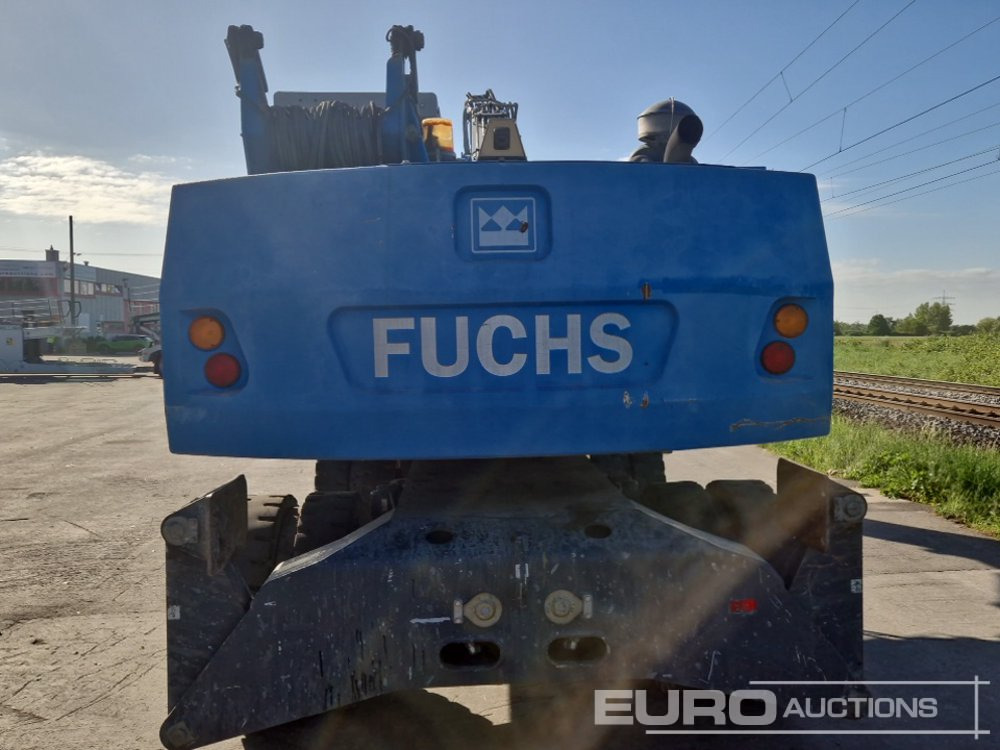 2014 Fuchs MHL320D - Багер на тркала: слика 4 2014 Fuchs MHL320D - Багер на тркала: слика 4