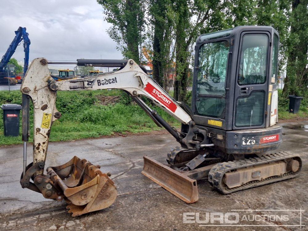 2015 Bobcat E25 EM - Мини багер: слика 1 2015 Bobcat E25 EM - Мини багер: слика 1