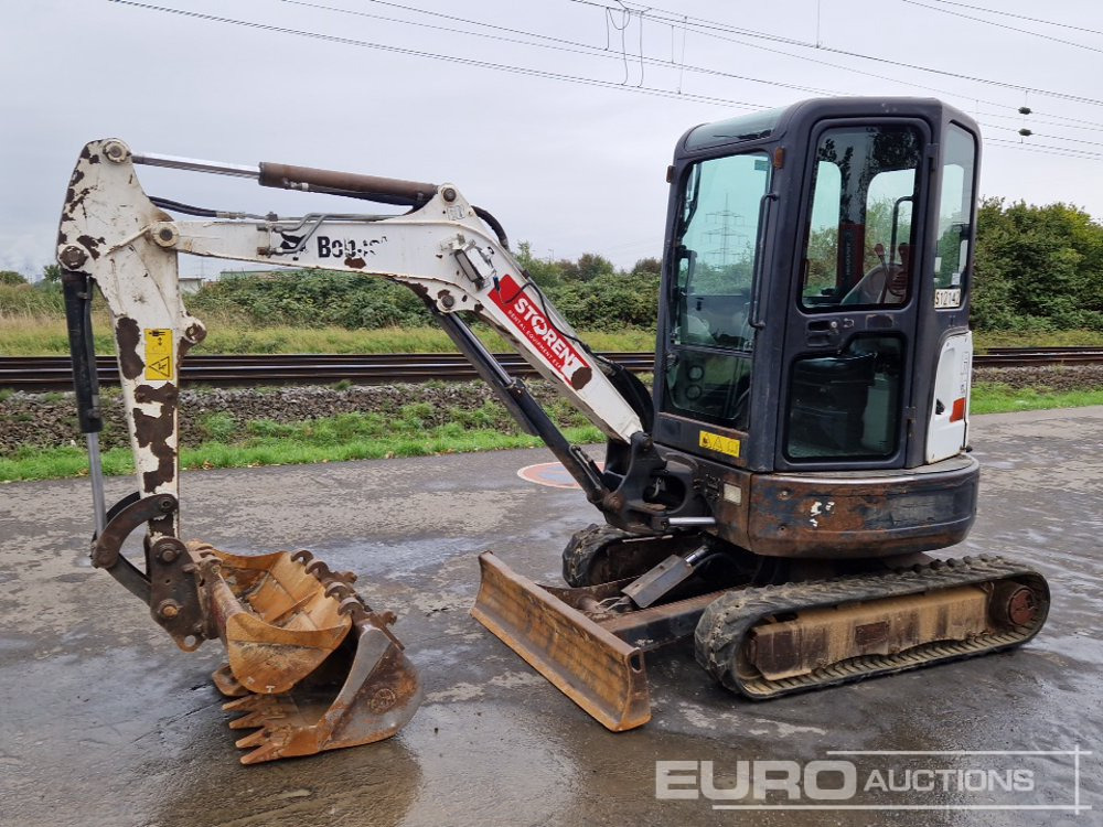 2015 Bobcat E25 EM - Мини багер: слика 1 2015 Bobcat E25 EM - Мини багер: слика 1