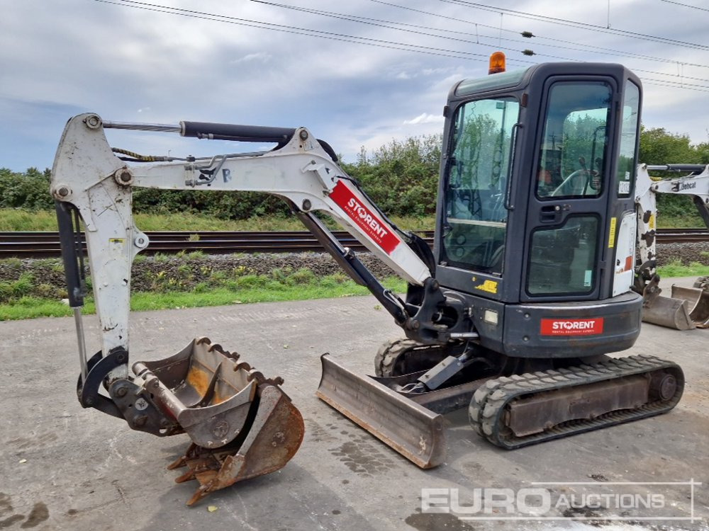2015 Bobcat E25 EM - Мини багер: слика 1 2015 Bobcat E25 EM - Мини багер: слика 1