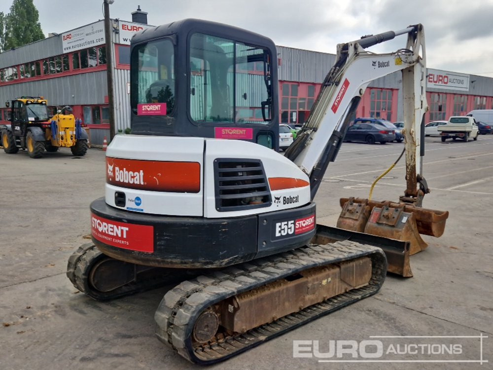 2015 Bobcat E55 - Мини багер: слика 5 2015 Bobcat E55 - Мини багер: слика 5