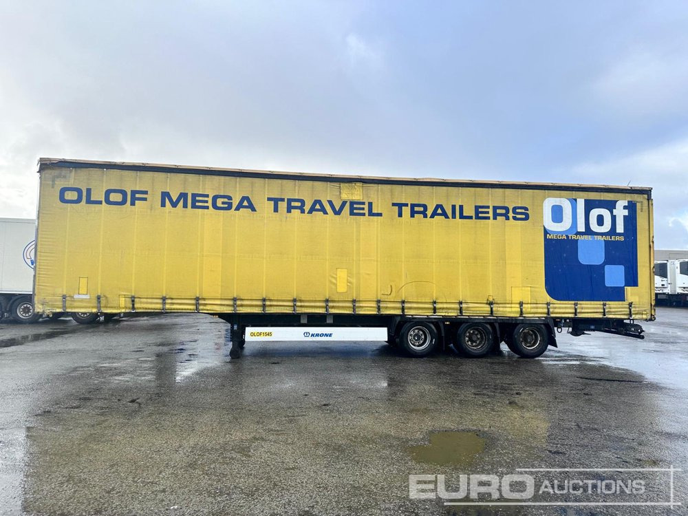 2015 Krone Mega Liner, Curtainsider, 3 Axle (Dutch Reg. Docs) - Полуприколка со церада: слика 2 2015 Krone Mega Liner, Curtainsider, 3 Axle (Dutch Reg. Docs) - Полуприколка со церада: слика 2