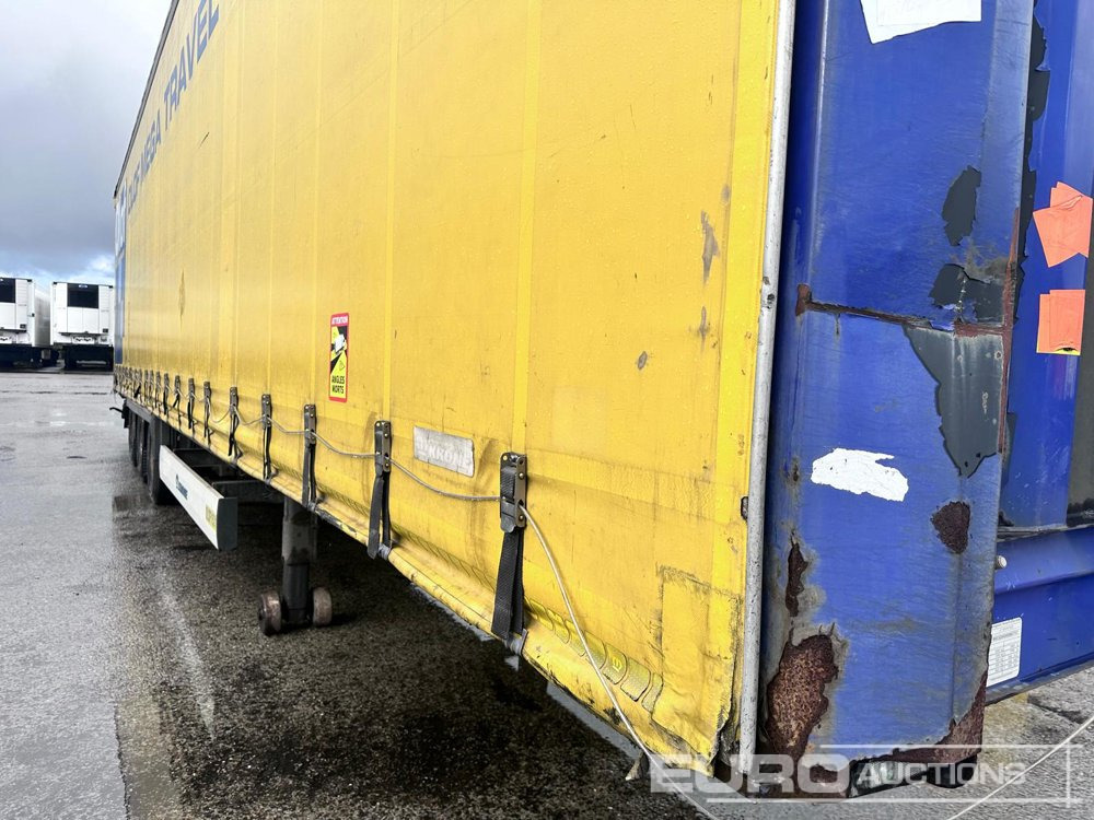 Полуприколка со церада 2015 Krone Mega Liner, Curtainsider, 3 Axle (Dutch Reg. Docs): слика 7 Полуприколка со церада 2015 Krone Mega Liner, Curtainsider, 3 Axle (Dutch Reg. Docs): слика 7