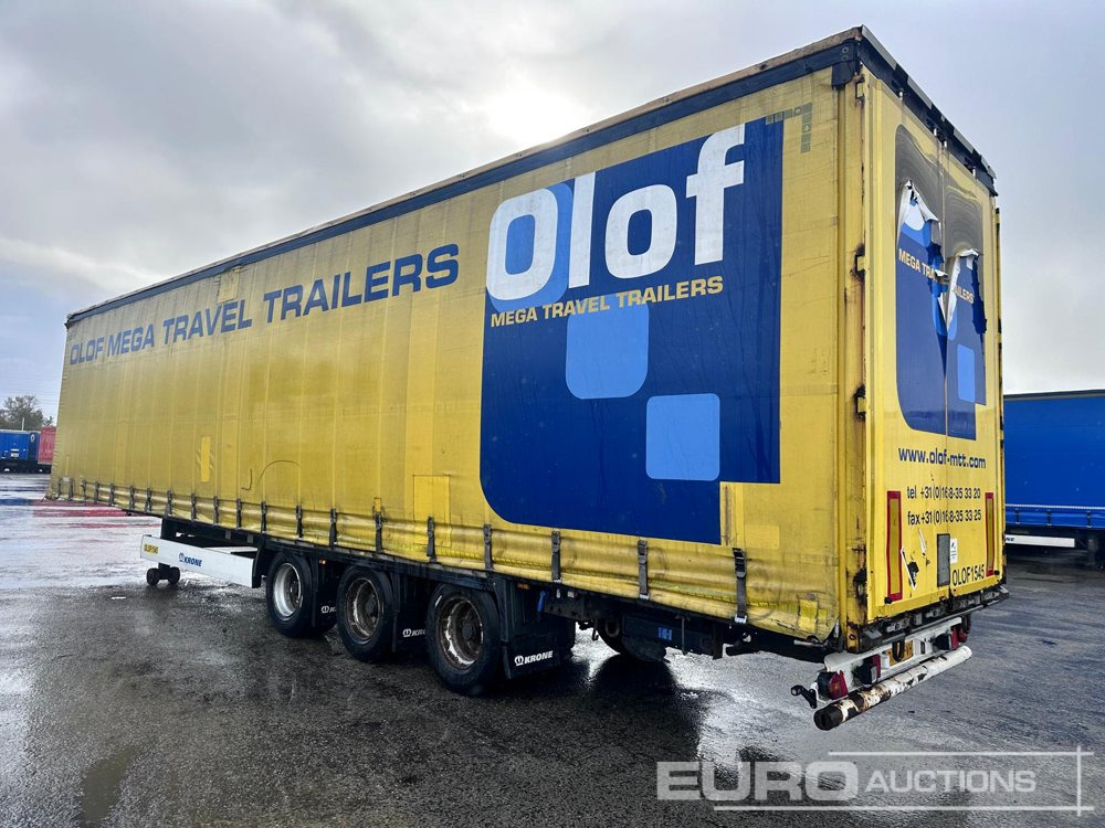 2015 Krone Mega Liner, Curtainsider, 3 Axle (Dutch Reg. Docs) - Полуприколка со церада: слика 3 2015 Krone Mega Liner, Curtainsider, 3 Axle (Dutch Reg. Docs) - Полуприколка со церада: слика 3