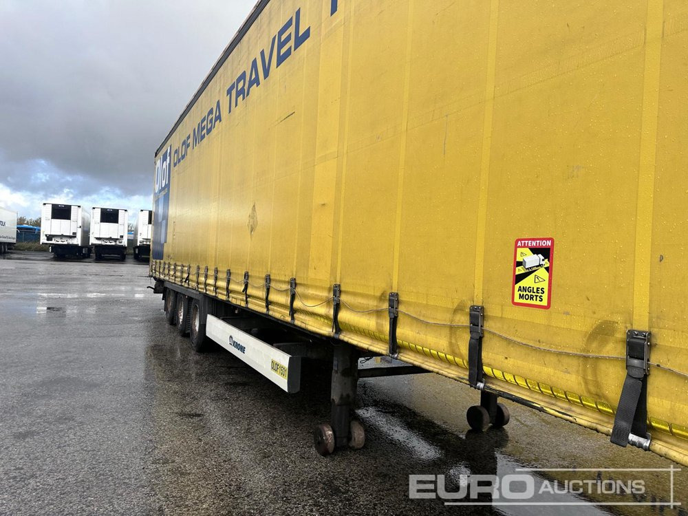 Полуприколка со церада 2015 Krone Mega Liner, Curtainsider, 3 Axle (Dutch Reg. Docs): слика 8 Полуприколка со церада 2015 Krone Mega Liner, Curtainsider, 3 Axle (Dutch Reg. Docs): слика 8