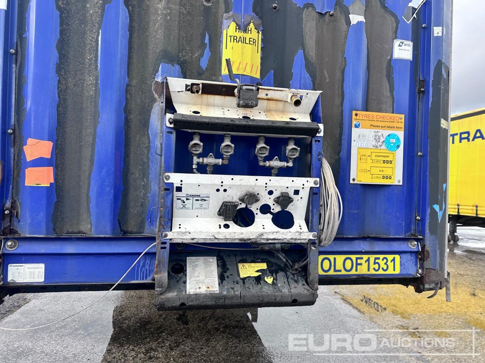 Полуприколка со церада 2015 Krone Mega Liner, Curtainsider, 3 Axle (Dutch Reg. Docs): слика 30 Полуприколка со церада 2015 Krone Mega Liner, Curtainsider, 3 Axle (Dutch Reg. Docs): слика 30