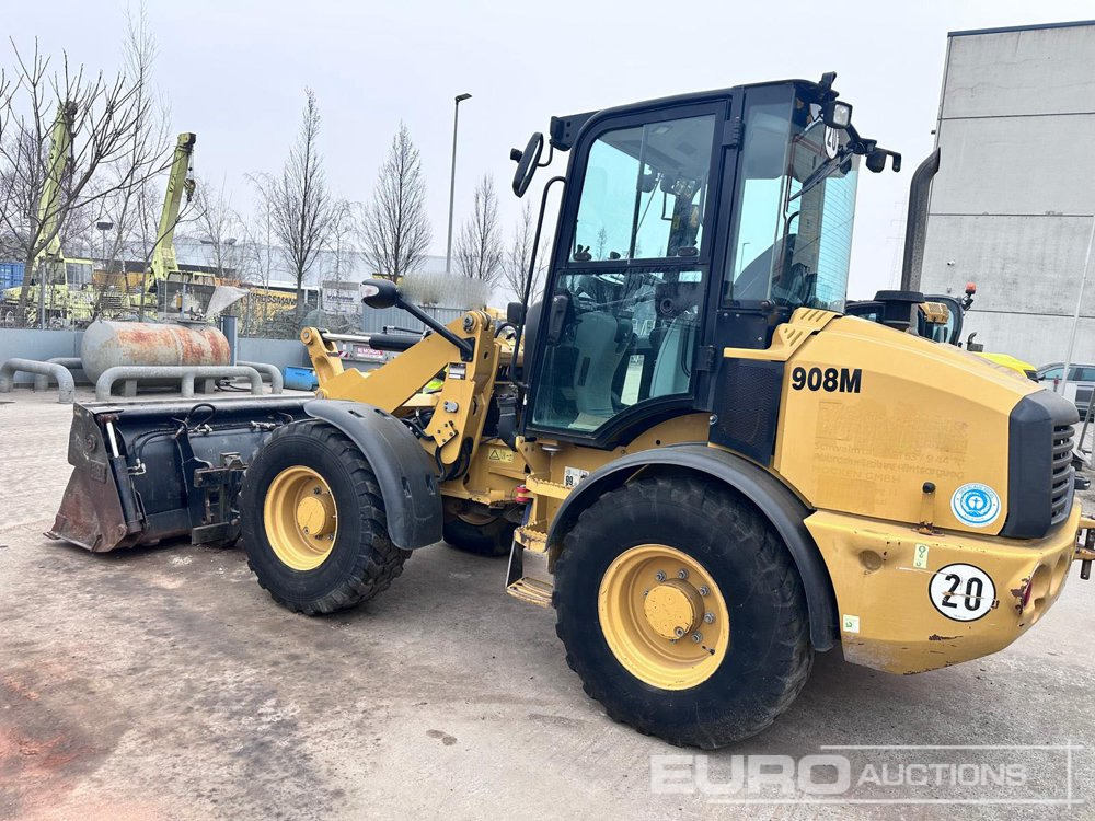 2016 CAT 908M - Натоварувач на тркала: слика 1 2016 CAT 908M - Натоварувач на тркала: слика 1