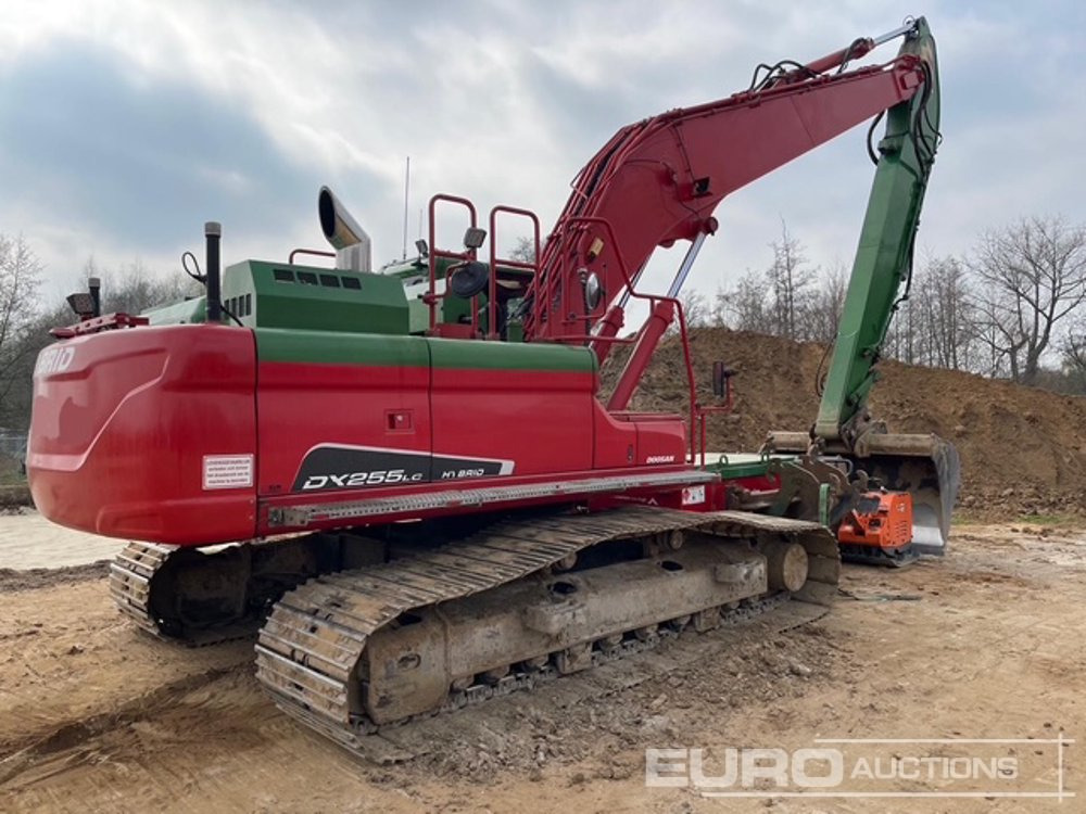 2016 Doosan DX255LC-5 - Багер гасеничар: слика 3 2016 Doosan DX255LC-5 - Багер гасеничар: слика 3