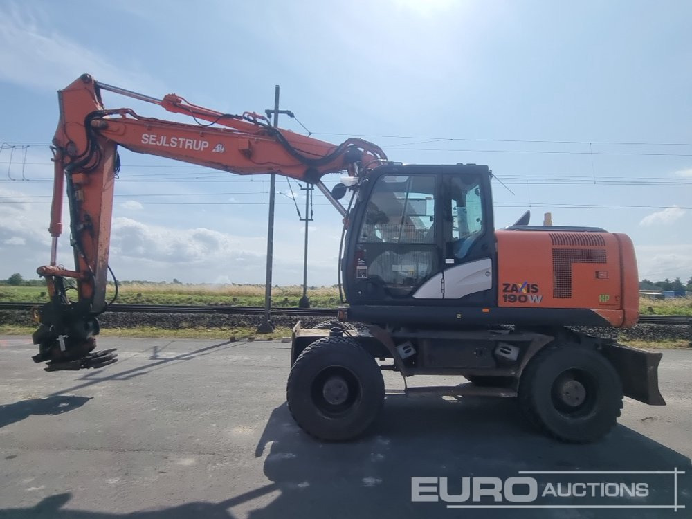 2016 Hitachi ZX190W-5B - Багер на тркала: слика 2 2016 Hitachi ZX190W-5B - Багер на тркала: слика 2