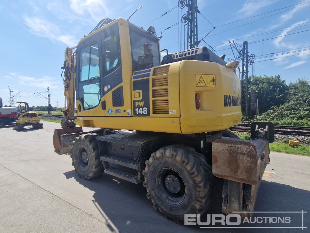 2016 Komatsu PW148-8 - Багер на тркала: слика 3 2016 Komatsu PW148-8 - Багер на тркала: слика 3