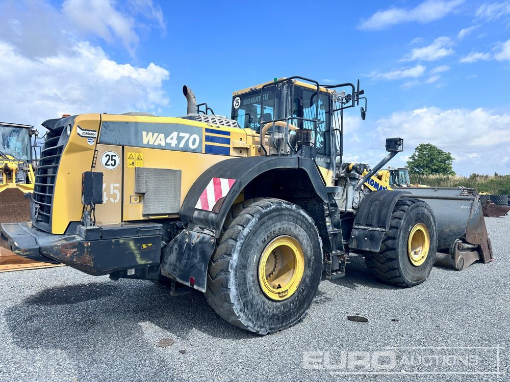 2016 Komatsu WA470-8 - Натоварувач на тркала: слика 1 2016 Komatsu WA470-8 - Натоварувач на тркала: слика 1