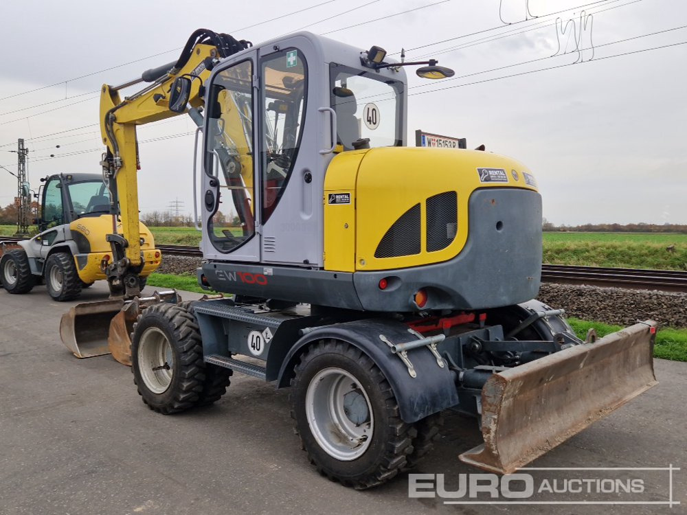2016 Wacker Neuson EW100 - Багер на тркала: слика 3 2016 Wacker Neuson EW100 - Багер на тркала: слика 3