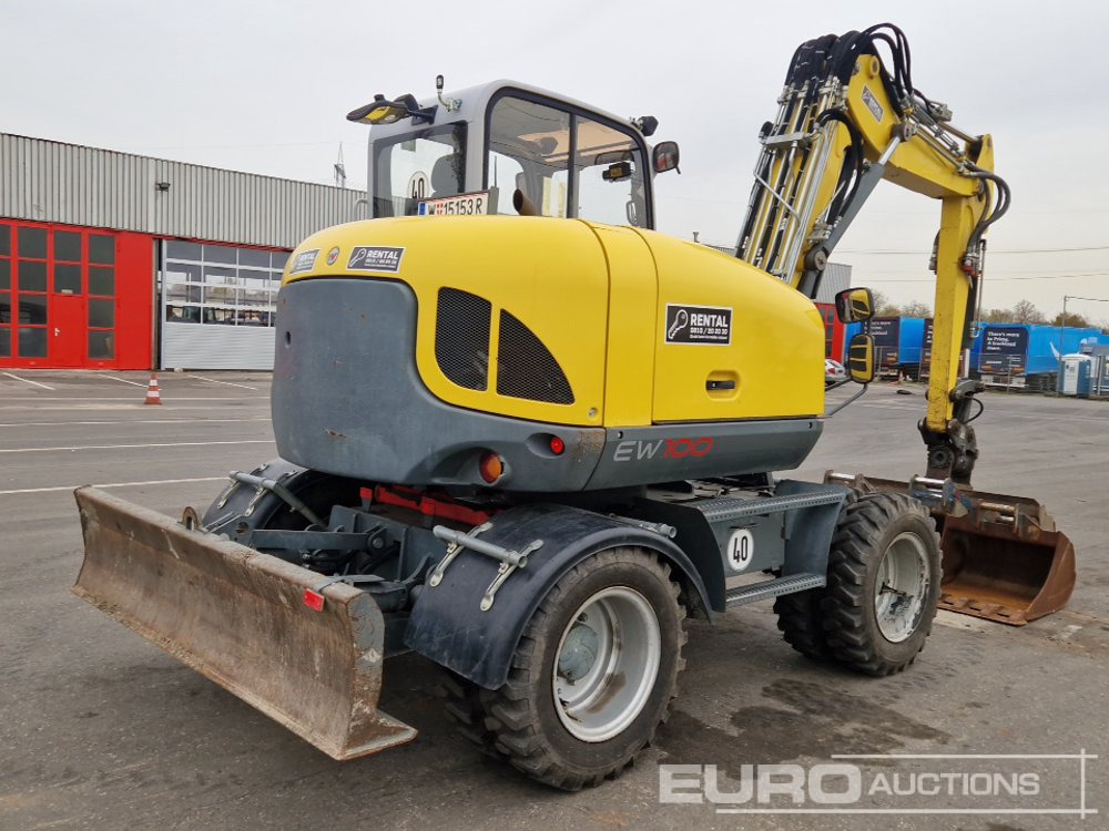 2016 Wacker Neuson EW100 - Багер на тркала: слика 5 2016 Wacker Neuson EW100 - Багер на тркала: слика 5