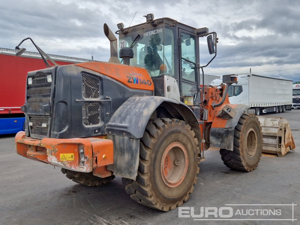 2017 Hitachi ZW140 - Натоварувач на тркала: слика 5 2017 Hitachi ZW140 - Натоварувач на тркала: слика 5