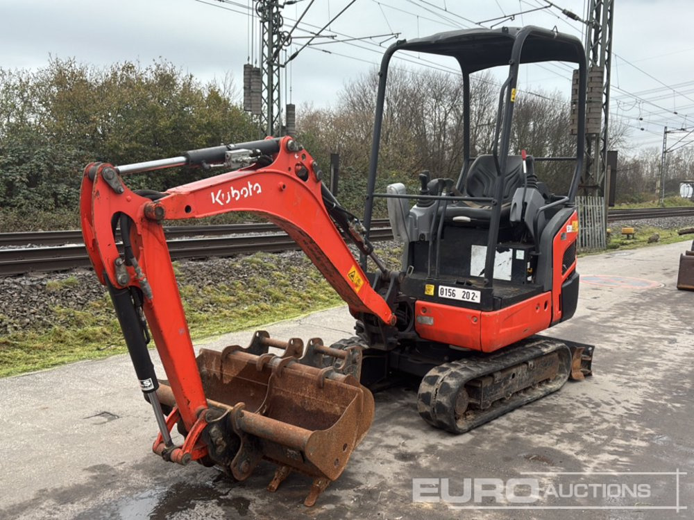 2018 Kubota KX016-4 - Мини багер: слика 1 2018 Kubota KX016-4 - Мини багер: слика 1