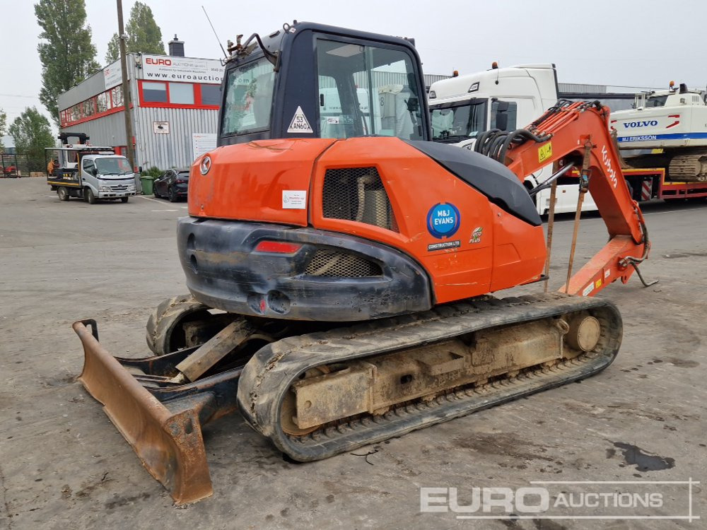 2018 Kubota KX080-4A - Мини багер: слика 5 2018 Kubota KX080-4A - Мини багер: слика 5