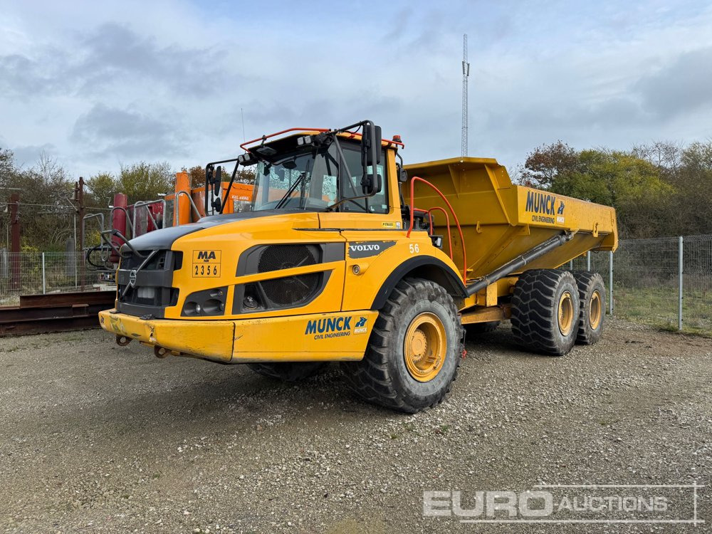 2018 Volvo A30G - Зглобен истоварувач: слика 1 2018 Volvo A30G - Зглобен истоварувач: слика 1