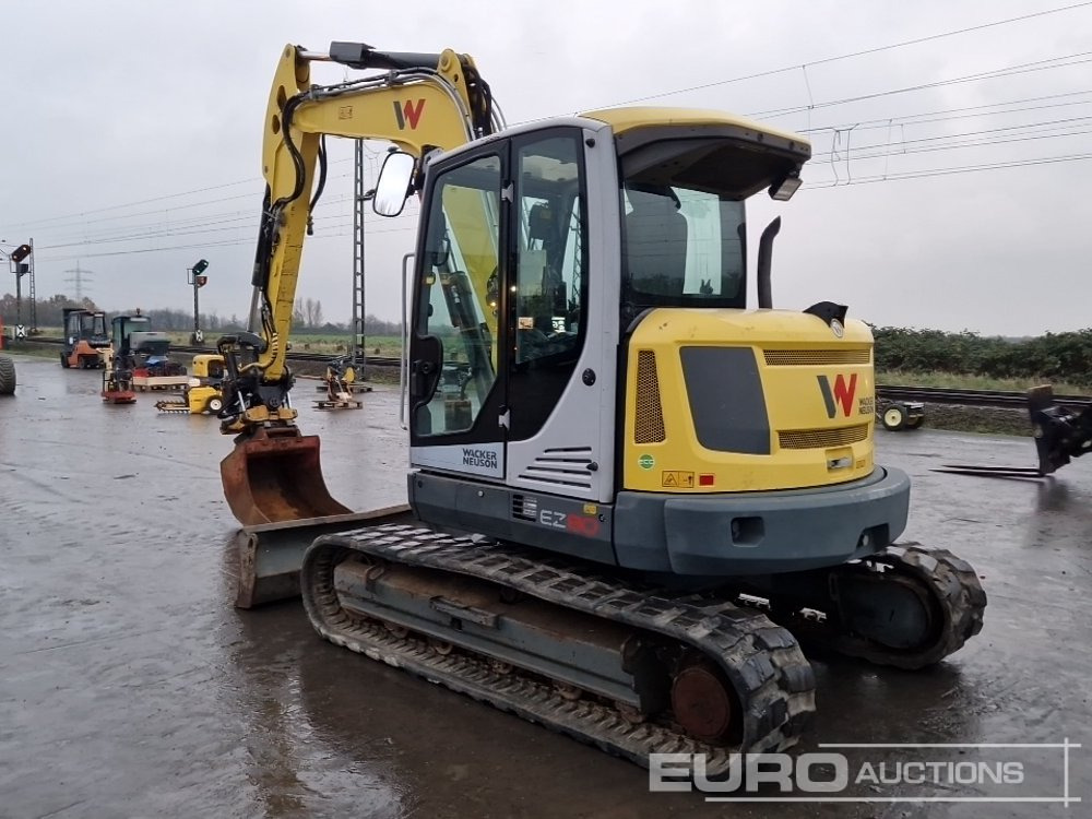 2018 Wacker Neuson EZ80 - Мини багер: слика 3 2018 Wacker Neuson EZ80 - Мини багер: слика 3