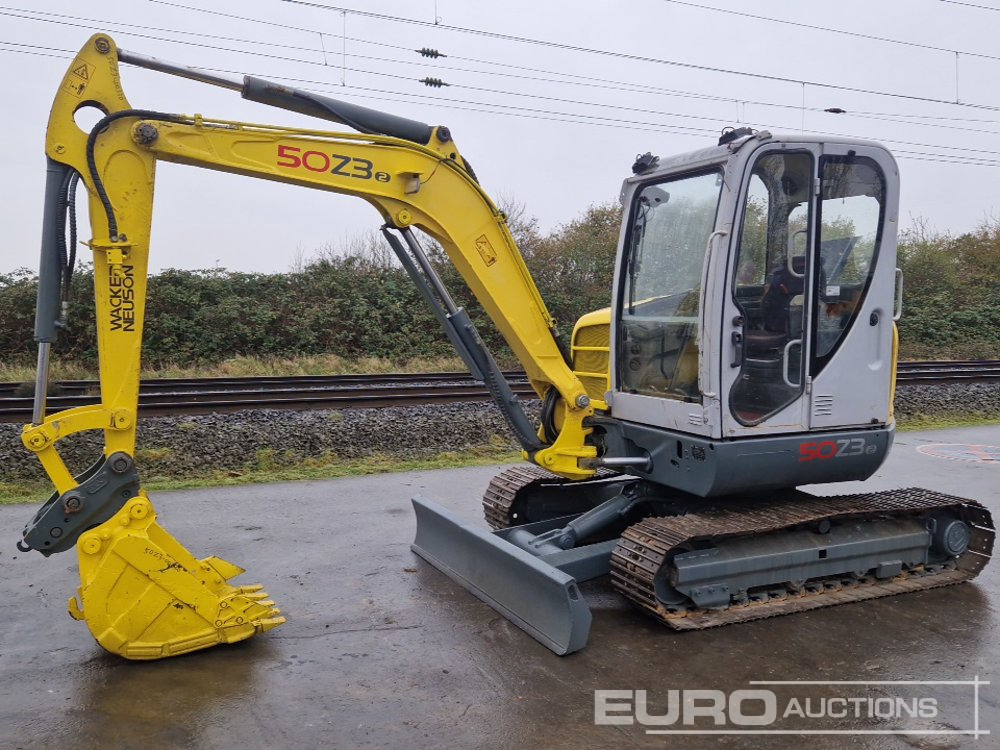 2019 Wacker Neuson 50Z3 - Мини багер: слика 1 2019 Wacker Neuson 50Z3 - Мини багер: слика 1