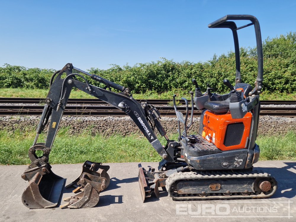 2020 Eurocomach Rubber Tracks, Blade, Offset, QH, Piped, 3 Buckets, Expanding Undercarriage, Roll Bar - Мини багер: слика 2 2020 Eurocomach Rubber Tracks, Blade, Offset, QH, Piped, 3 Buckets, Expanding Undercarriage, Roll Bar - Мини багер: слика 2