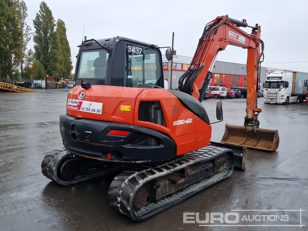 2020 Kubota KX080-4A2 - Мини багер: слика 5 2020 Kubota KX080-4A2 - Мини багер: слика 5