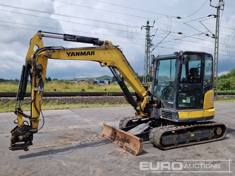 2020 Yanmar SV60-6A - Мини багер: слика 1 2020 Yanmar SV60-6A - Мини багер: слика 1
