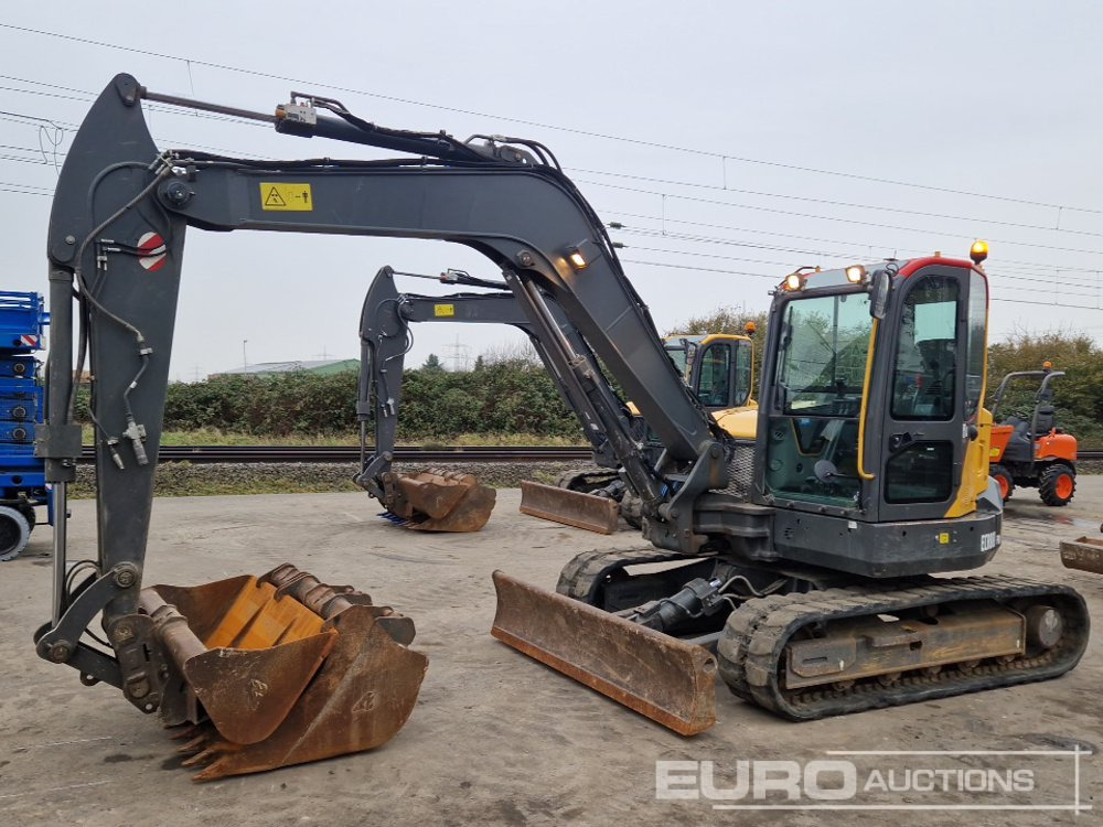 2021 Volvo ECR88D - Мини багер: слика 1 2021 Volvo ECR88D - Мини багер: слика 1