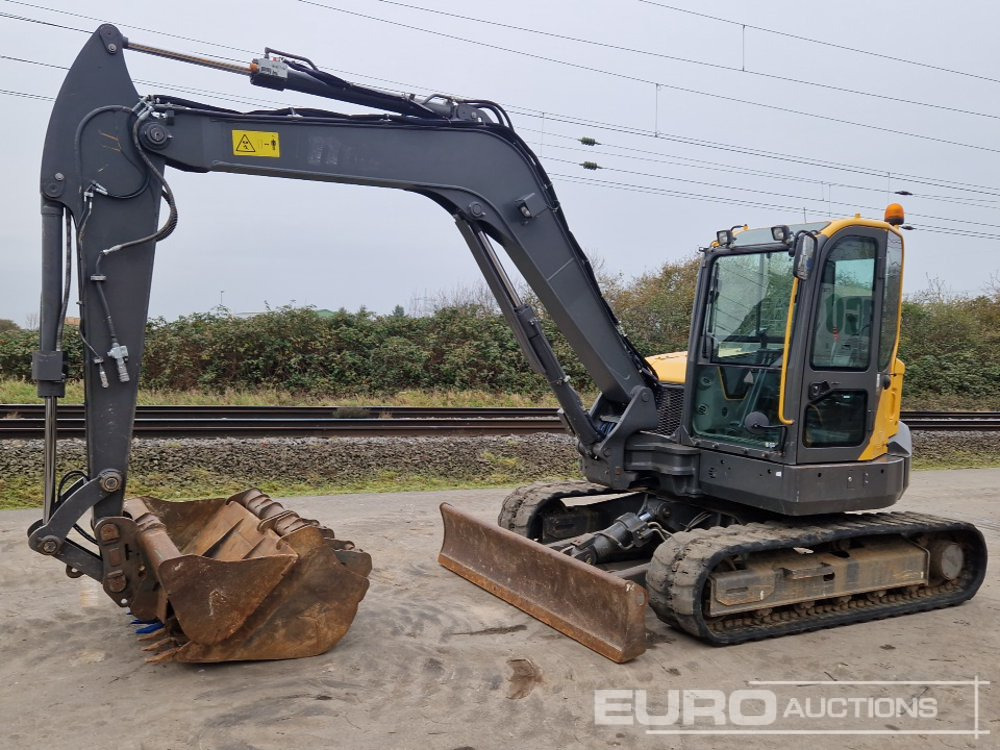 2021 Volvo ECR88D - Мини багер: слика 1 2021 Volvo ECR88D - Мини багер: слика 1