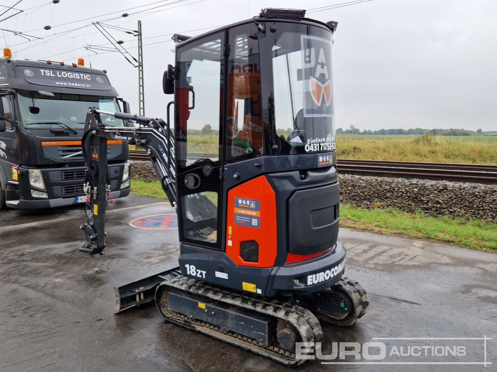 2022 Eurocomach 18ZT - Мини багер: слика 3 2022 Eurocomach 18ZT - Мини багер: слика 3