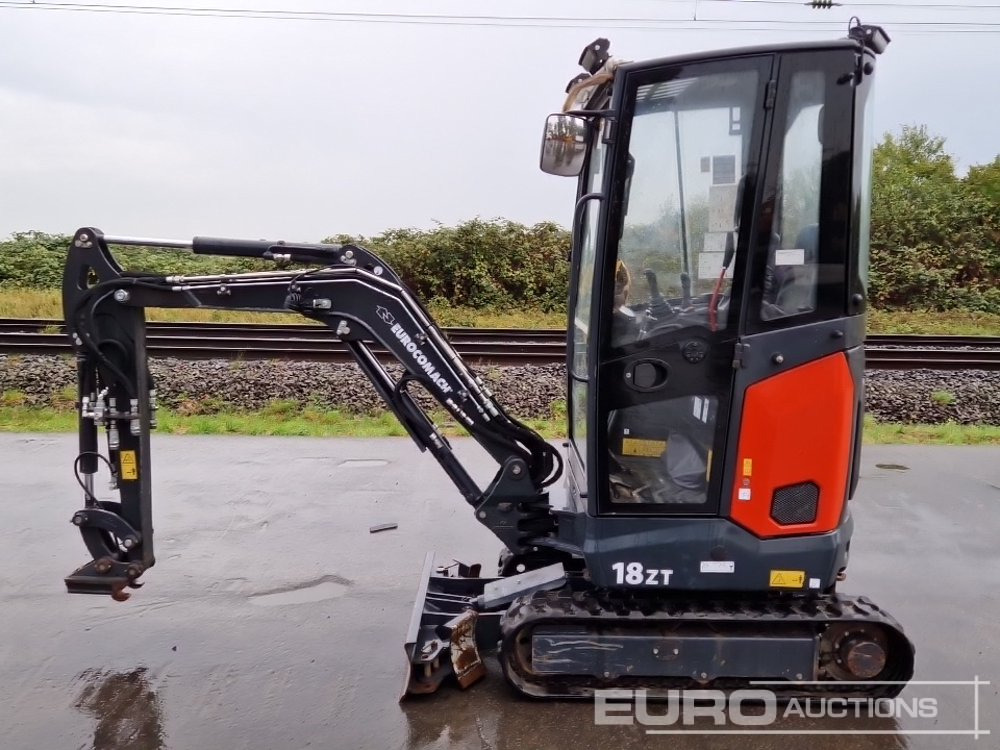 2022 Eurocomach 18ZT - Мини багер: слика 2 2022 Eurocomach 18ZT - Мини багер: слика 2