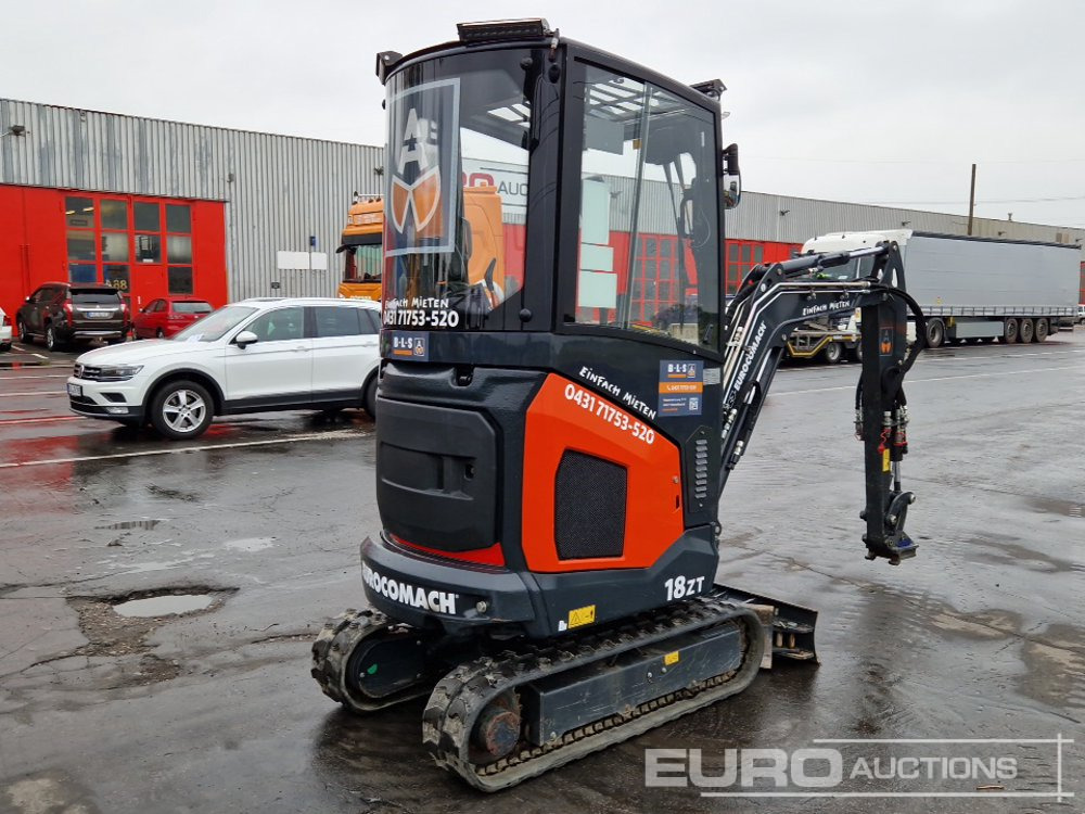 2022 Eurocomach 18ZT - Мини багер: слика 5 2022 Eurocomach 18ZT - Мини багер: слика 5