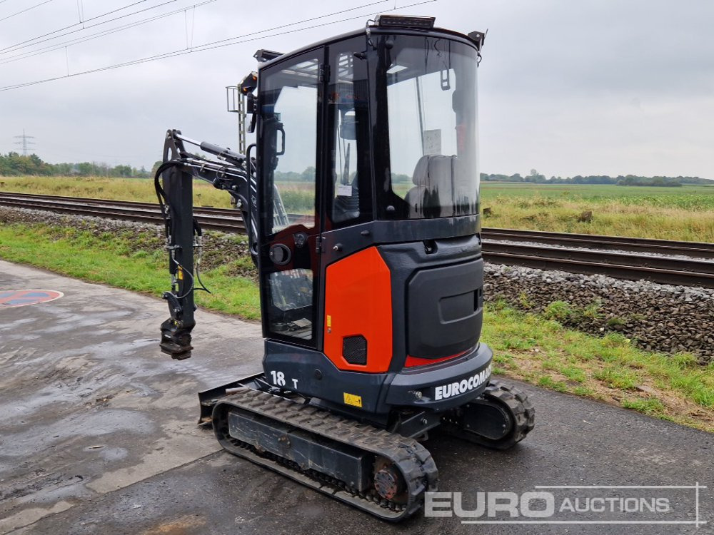 2022 Eurocomach 18ZT - Мини багер: слика 3 2022 Eurocomach 18ZT - Мини багер: слика 3