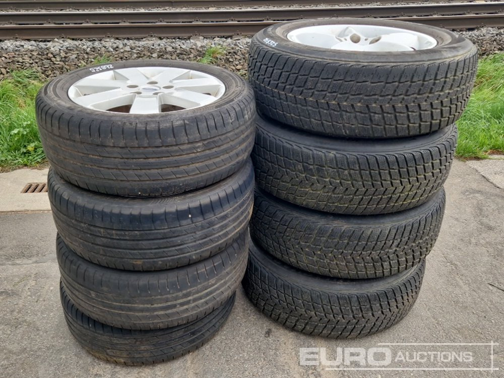 Ford, BMW Rims with Tyres (8 of) - Гума: слика 1 Ford, BMW Rims with Tyres (8 of) - Гума: слика 1