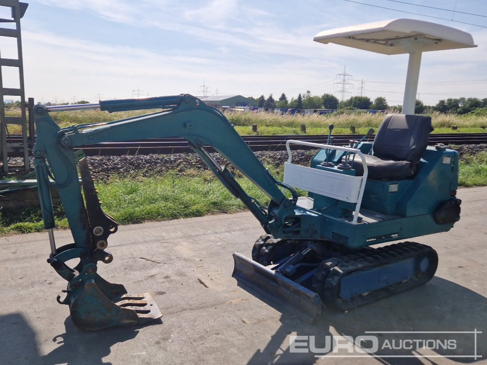 Kobelco Rubber Tracks, Blade, Offset, Bucket, Thumb - Мини багер: слика 1 Kobelco Rubber Tracks, Blade, Offset, Bucket, Thumb - Мини багер: слика 1