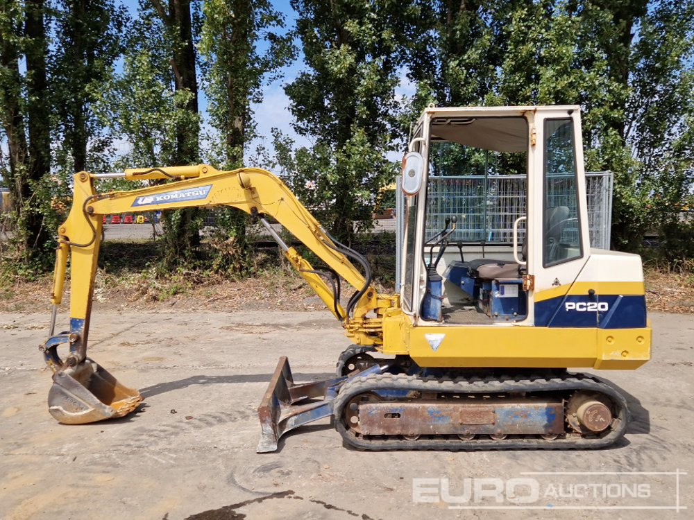 Komatsu PC20-6 - Мини багер: слика 2 Komatsu PC20-6 - Мини багер: слика 2