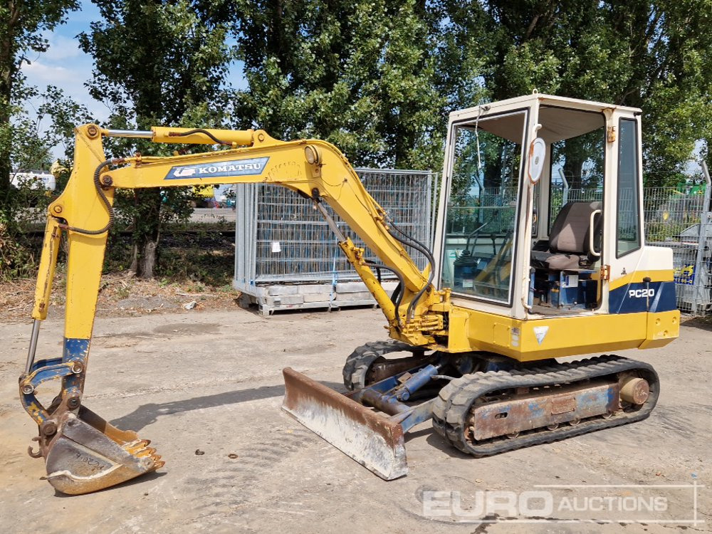 Komatsu PC20-6 - Мини багер: слика 1 Komatsu PC20-6 - Мини багер: слика 1