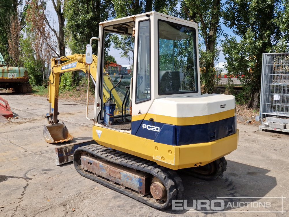 Komatsu PC20-6 - Мини багер: слика 3 Komatsu PC20-6 - Мини багер: слика 3