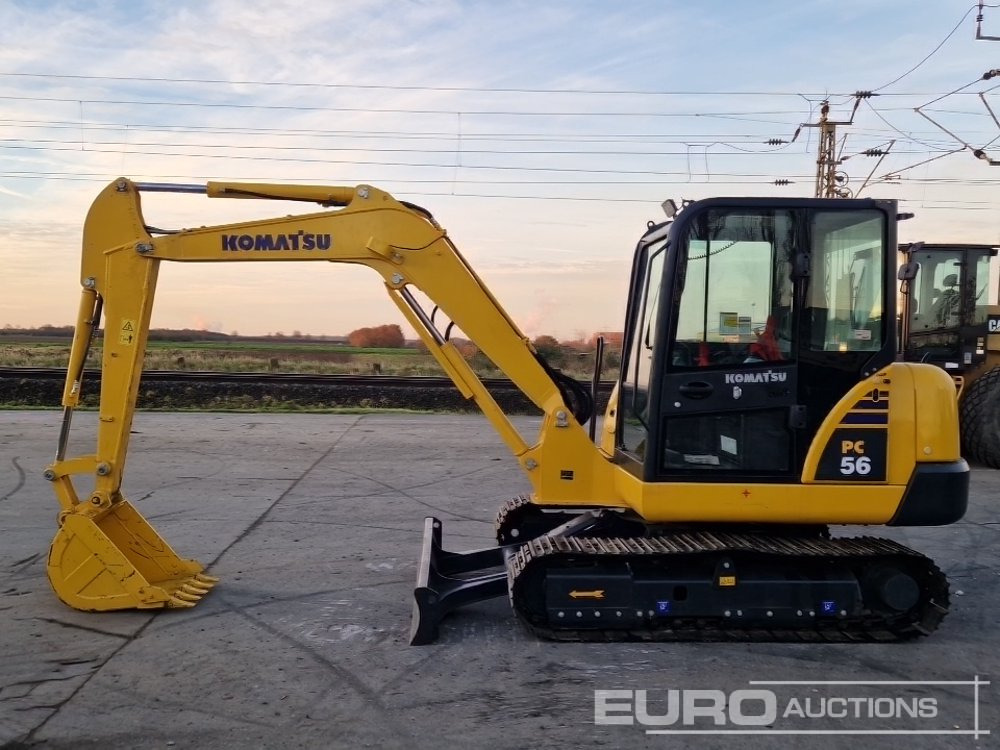 Komatsu PC56-7 - Мини багер: слика 2 Komatsu PC56-7 - Мини багер: слика 2