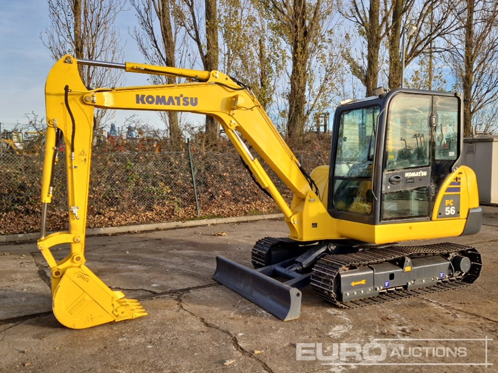 Komatsu PC56-7 - Мини багер: слика 1 Komatsu PC56-7 - Мини багер: слика 1