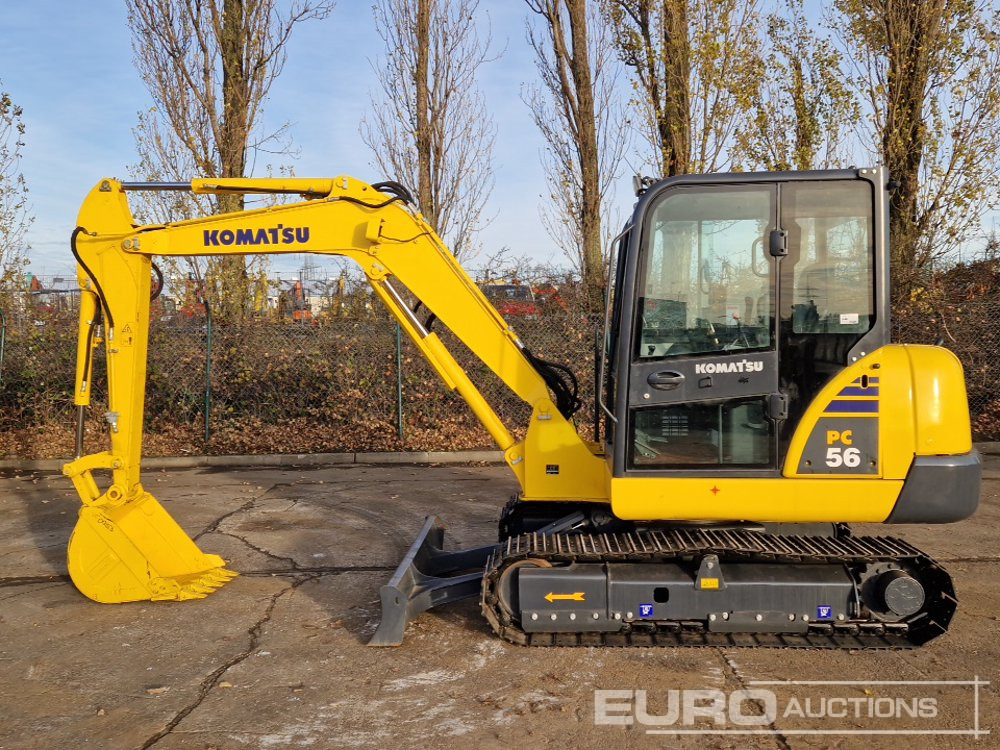 Komatsu PC56-7 - Мини багер: слика 2 Komatsu PC56-7 - Мини багер: слика 2